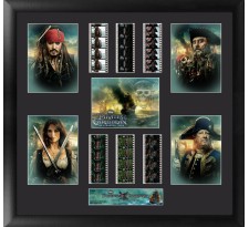 Pirates of the Caribbean On Stranger Tides Framed Film Cell Pirates